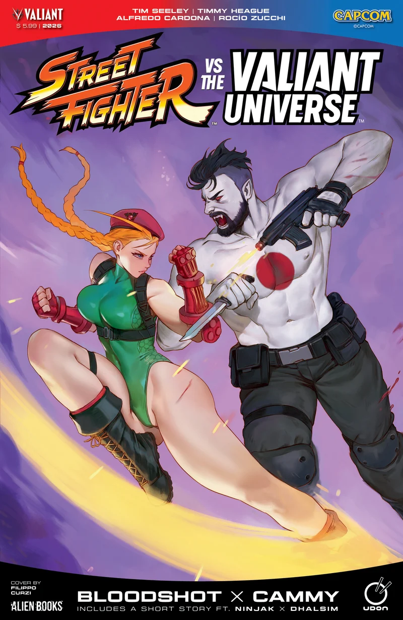 Street Fighter vs. The Valiant Universe Special IDW A Curzi 29/07/2026