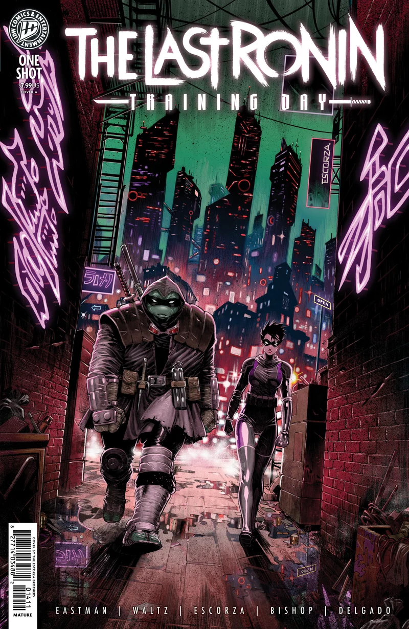TMNT Le Dernier Ronin Journée d'entraînement IDW A Escorza Brothers 15/07/2026