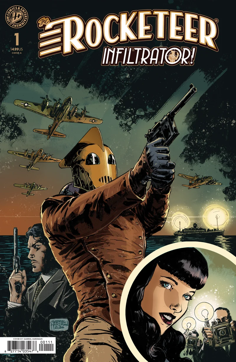 L'Infiltrateur Rocketeer ! #1 IDW A Hardman 07/08/2026