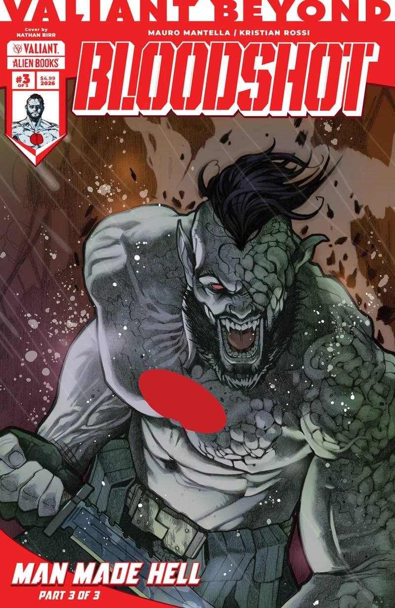 Valiant Beyond Bloodshot #6 Man Made Hell #3 IDW B Birr 11/11/2026