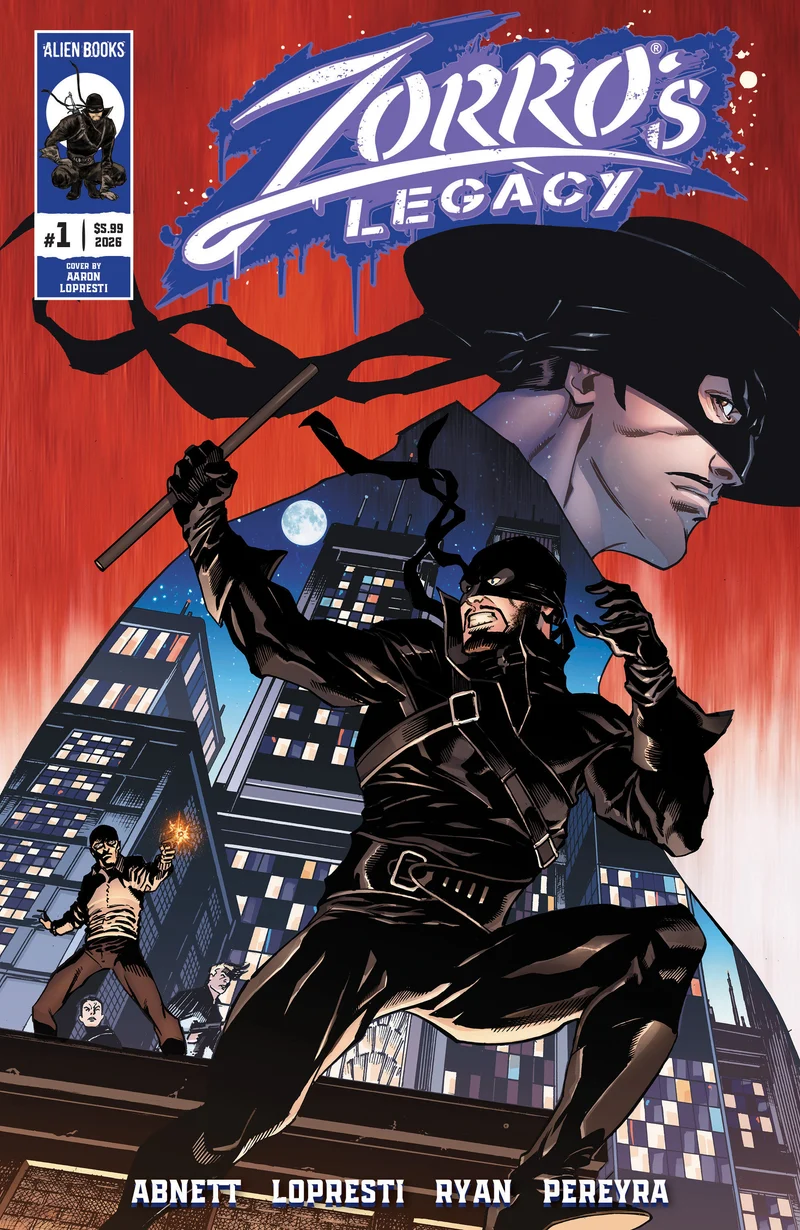 L'Héritage de Zorro #1 IDW A Lopresti 08/07/2026