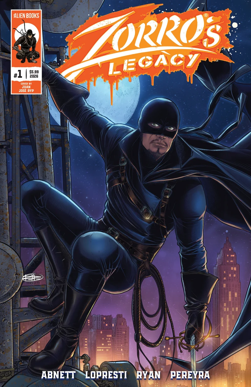 L'Héritage de Zorro #1 IDW B Ryp 07/08/2026