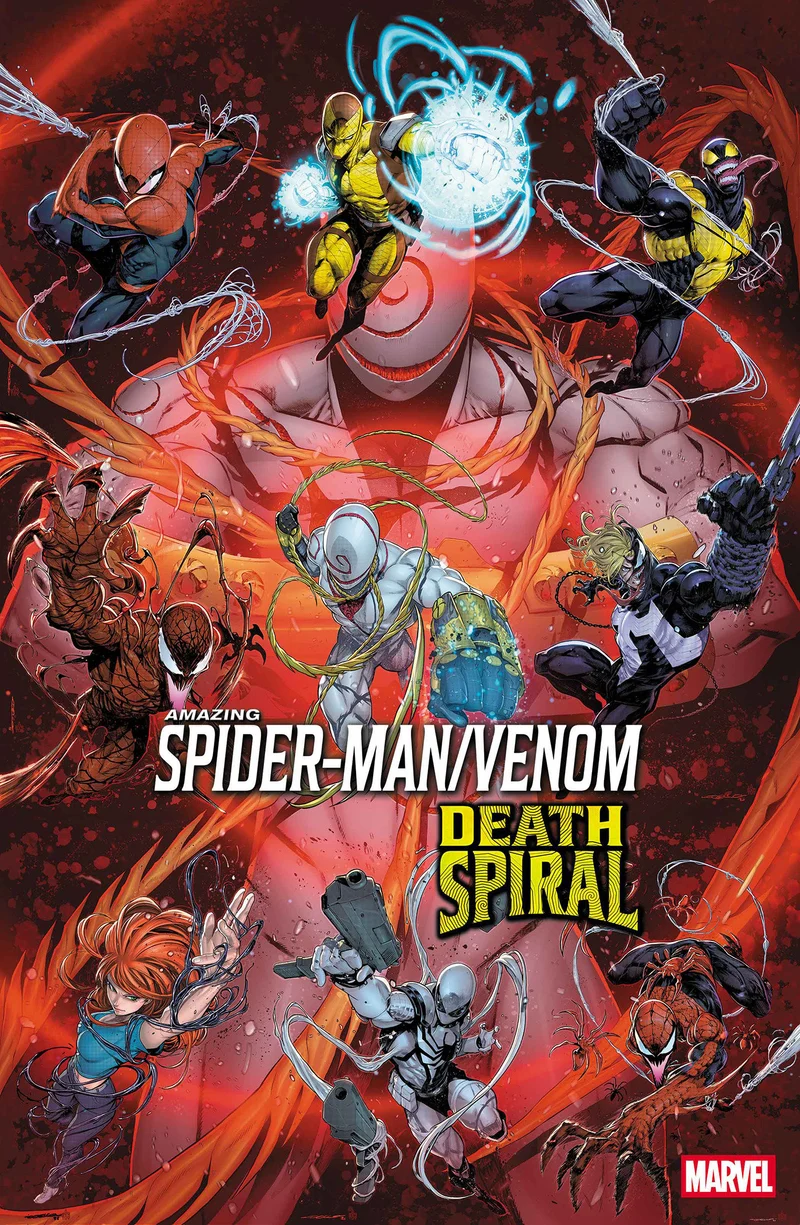 Amazing Spider-Man/Venom : Spirale de la Mort par Iban Coello - Affiche
