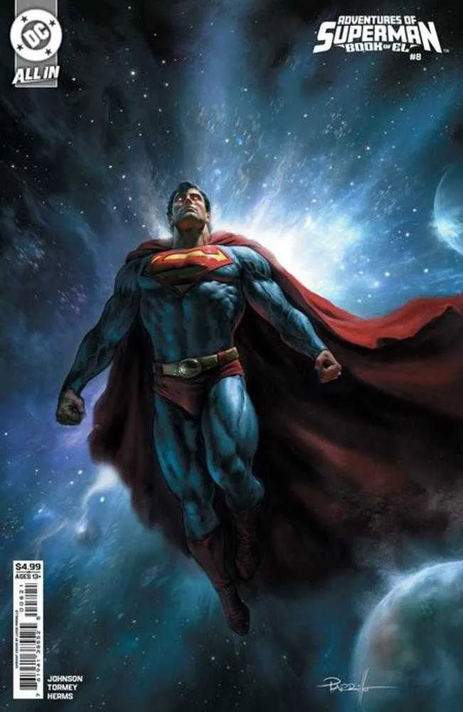 Les Aventures de Superman Livre d'El #8 (sur 12) Couverture B Lucio Parillo Variante sur papier cartonné