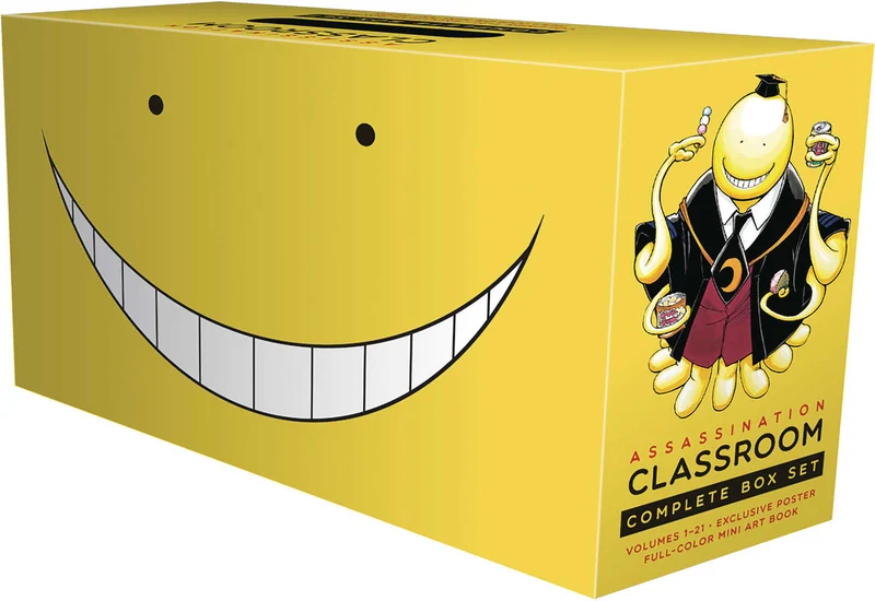 Coffret complet du manga Assassination Classroom