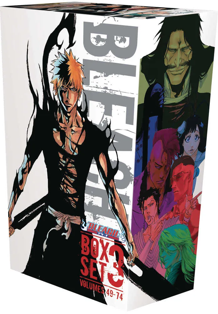 Coffret manga Bleach 3 volumes 49 à 74