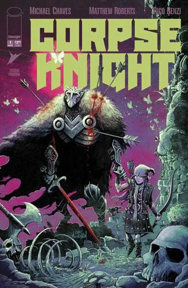 Corpse Knight n° 1 (sur 6), 2e tirage. Image A. Mooneyham, 27/05/2026.