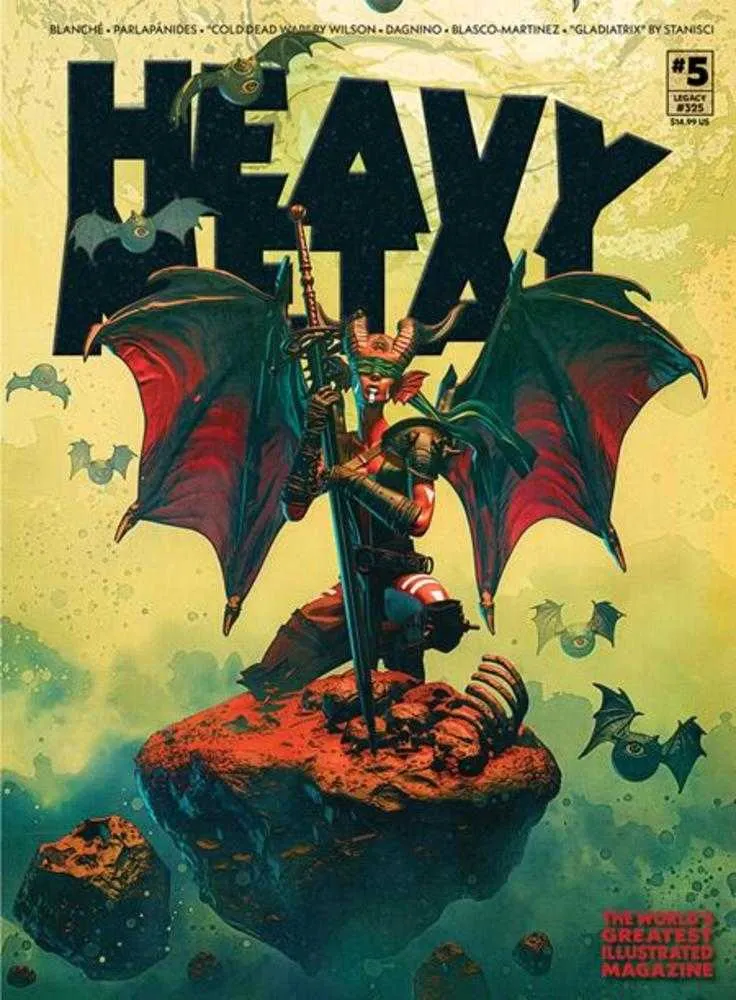 Heavy Metal Magazine n°5 Massive A Blanche 05/06/2026