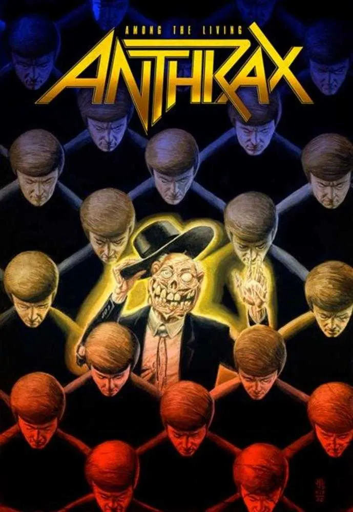 Anthrax Couverture rigide Parmi les vivants