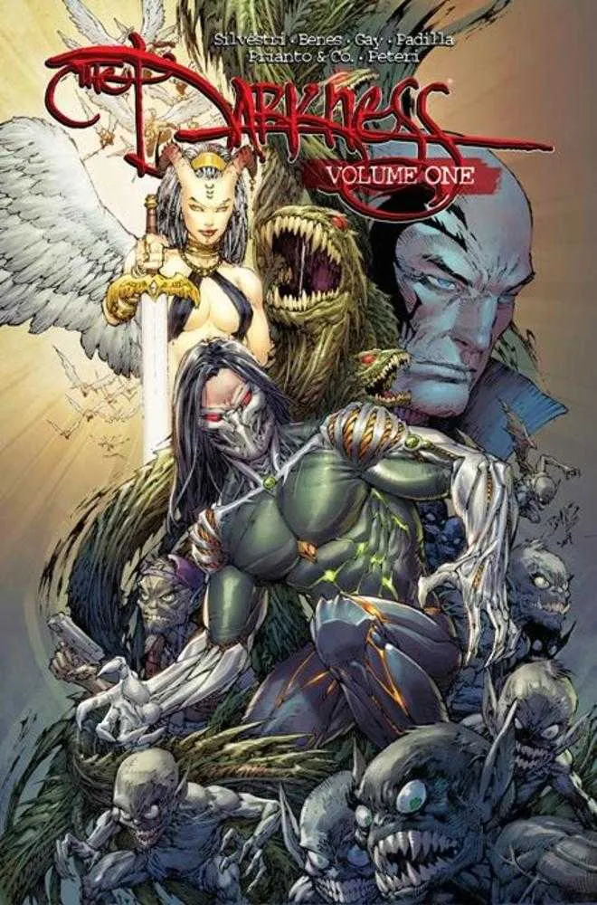 Darkness (2025) TPB Volume 01 Édition exclusive Direct Market Couverture Benes