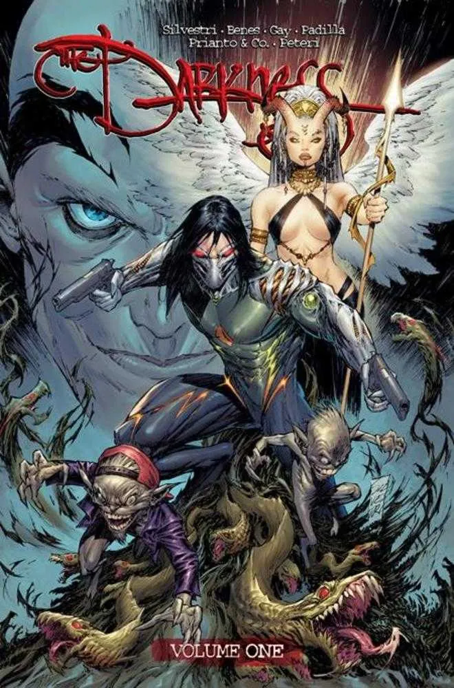 Darkness (2025) TPB Volume 01 Marc Silvestri & Arif Prianto Couverture