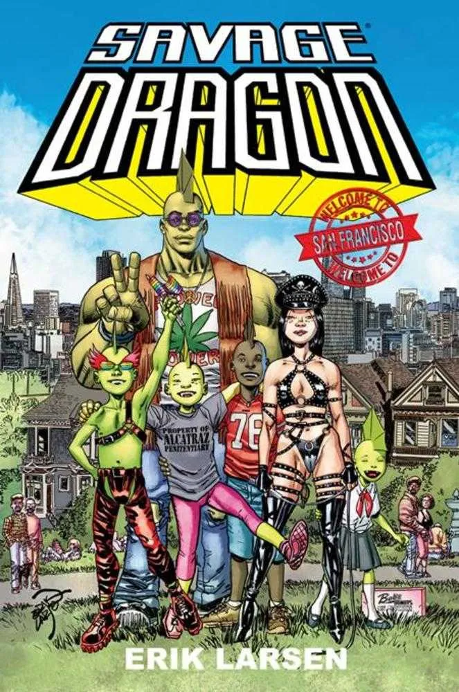 Savage Dragon Bienvenue à San Francisco TPB