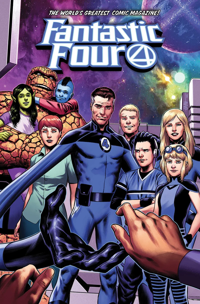 Les Quatre Fantastiques par Dan Slott, Omnibus Volume 2, Couverture Cafu [Vente directe uniquement]