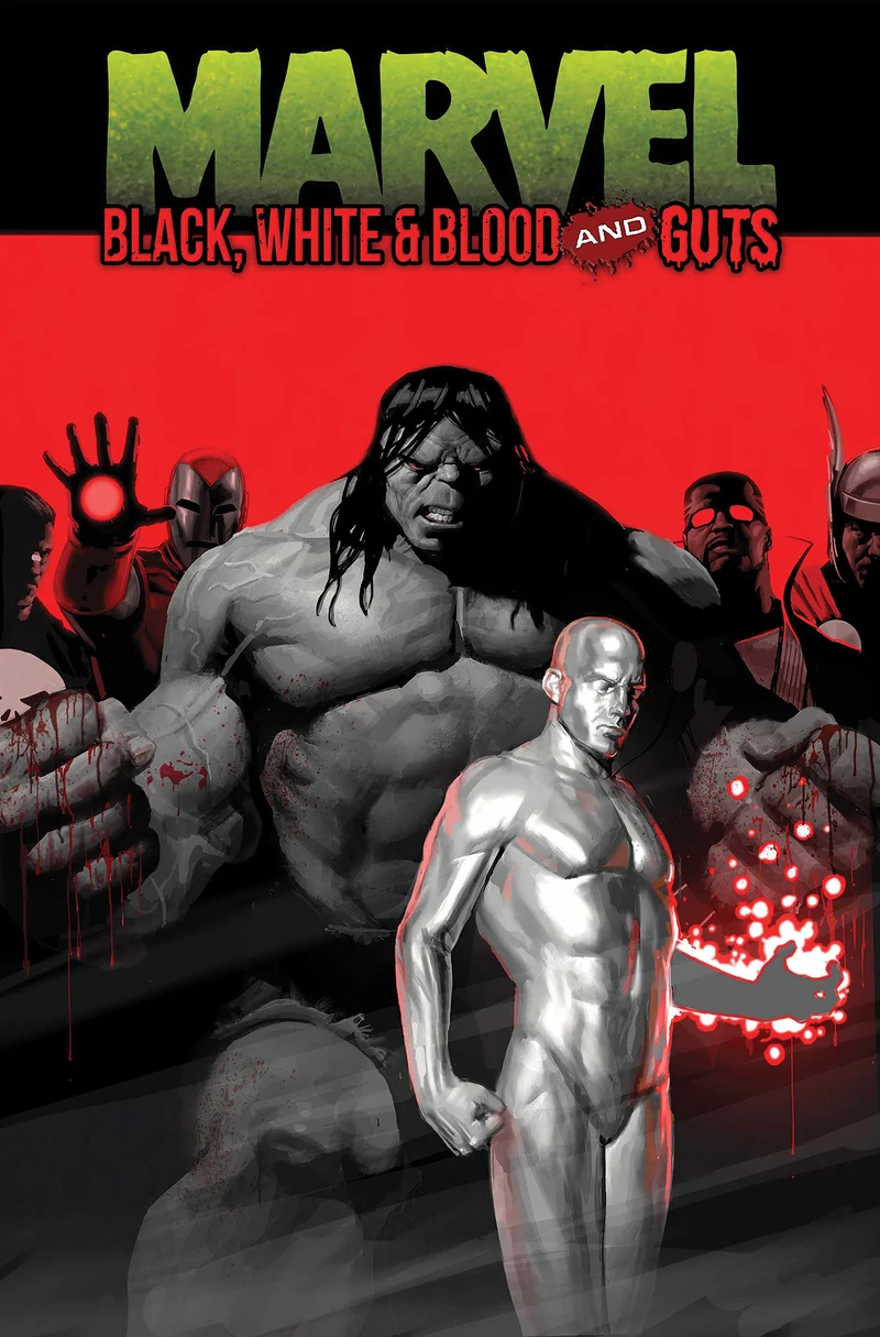 Marvel : Noir, Blanc et Sang et Tripes (TPB)