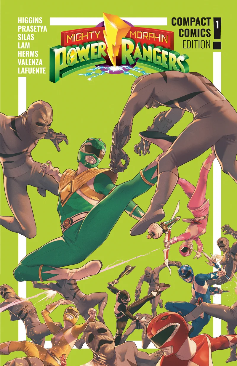 Mighty Morphin Power Rangers, édition compacte de bandes dessinées, volume 1.