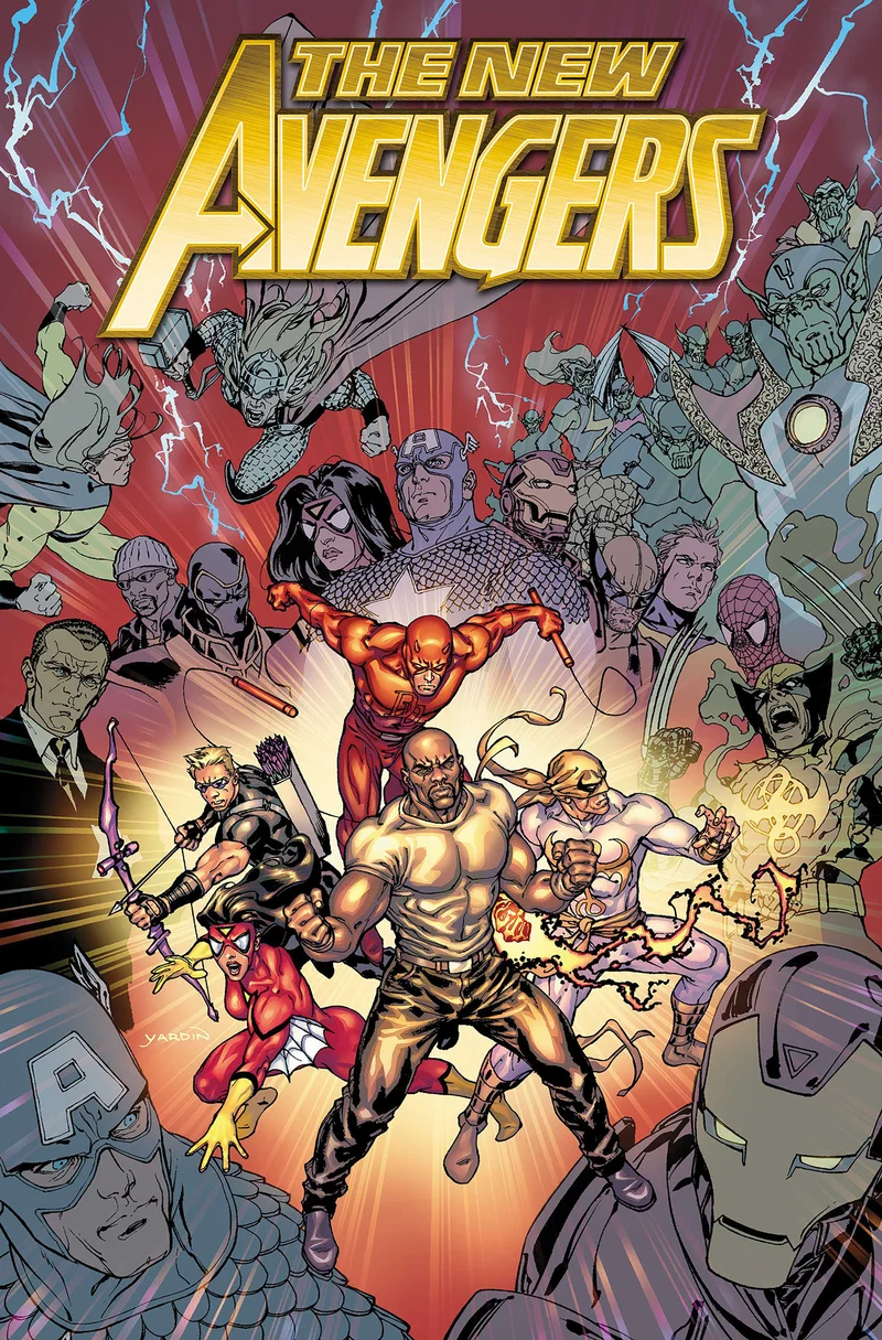 New Avengers Omnibus Volume 3, couverture de David Yardin [Vente directe uniquement]