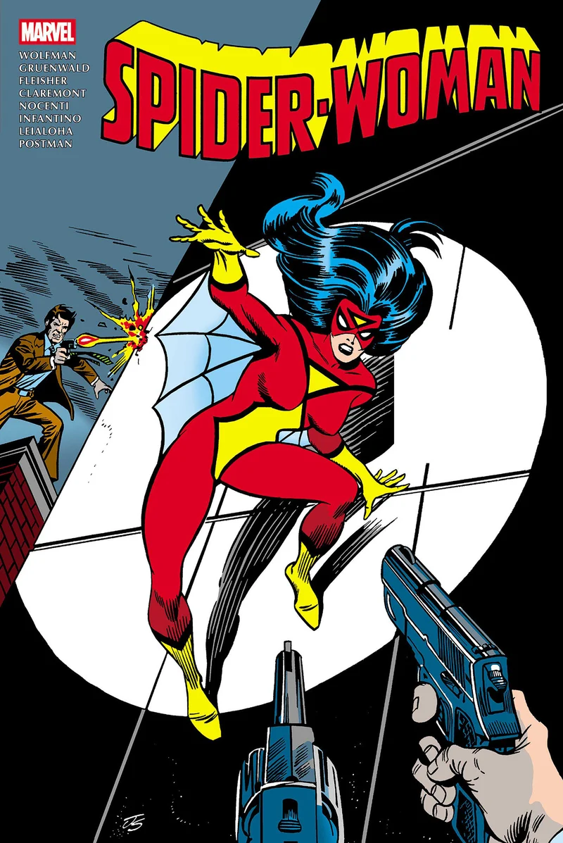 Couverture de Joe Sinnott pour l'intégrale Spider-Woman