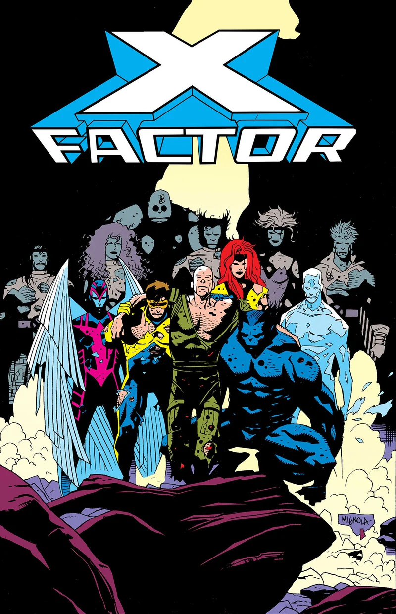 X Factor : L'intégrale des X-Men originaux, volume 3. Couverture de Mike Mignola [Vente directe uniquement]