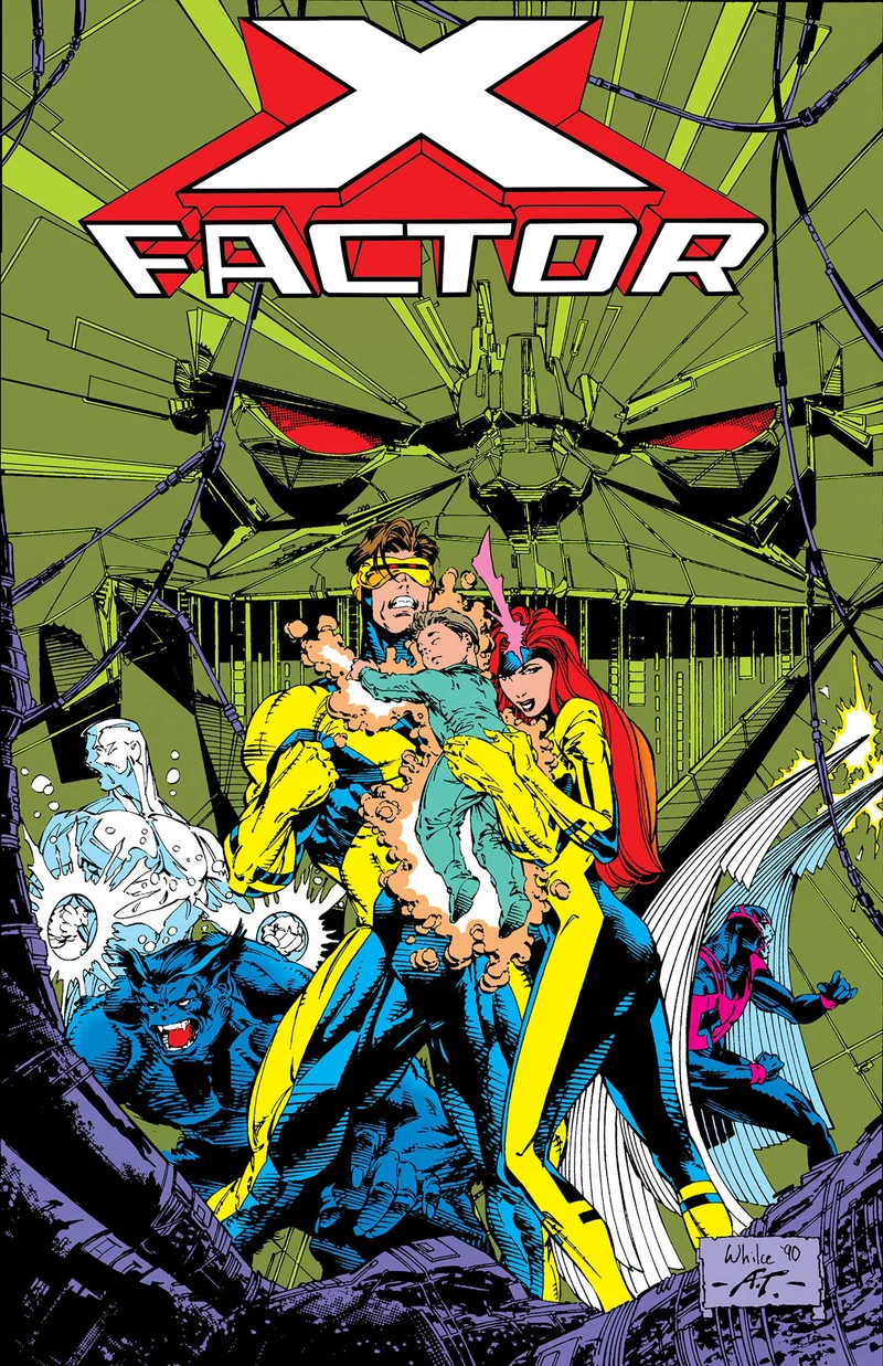 X Factor : L'intégrale des X-Men originaux, volume 3. Couverture de Whilce Portacio