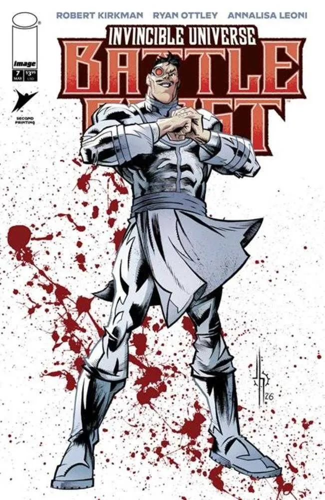 Invincible Universe Battle Beast #7 Image 2e tirage 20/05/2026