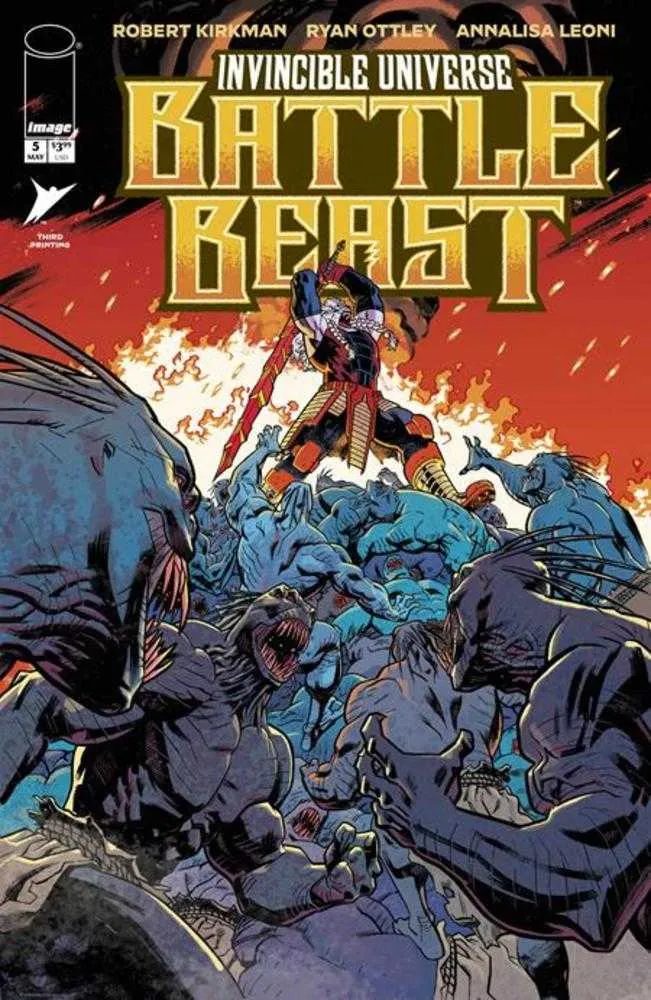 Invincible Universe Battle Beast #5 Image 3e tirage 20/05/2026