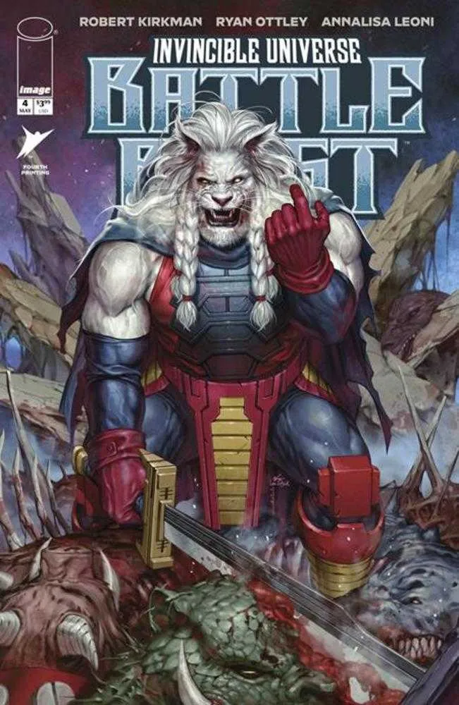 Invincible Universe Battle Beast #4 Image 4e tirage 20/05/2026