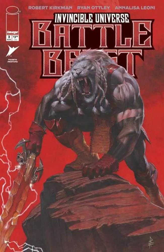 Invincible Universe Battle Beast #2 Image 4e tirage