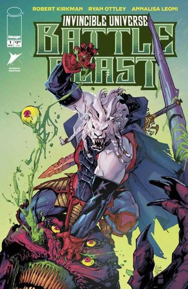 Invincible Universe Battle Beast #1 Image 7e tirage 20/05/2026