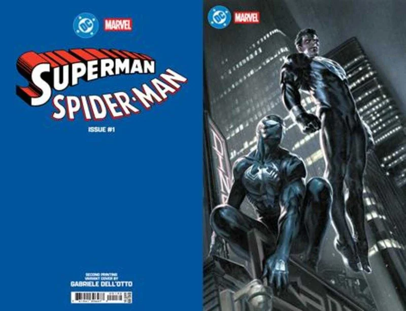DC Marvel Superman Spider-Man #1 2e tirage DC D Gabriele Dell'otto Foil 27/05/2026