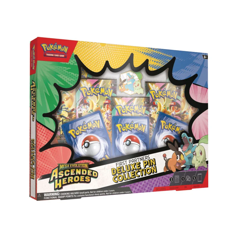 JCC POKÉMON ME02.5 : COLLECTION DE PIN'S DE LUXE HÉROS ASCENDANTS