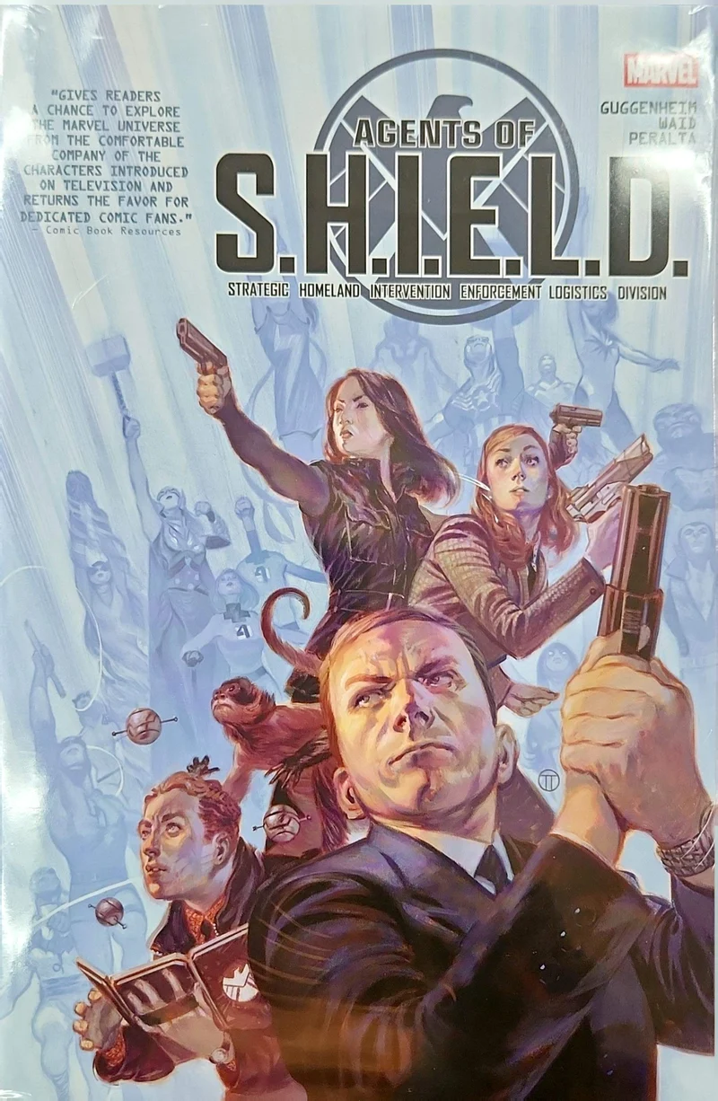 Agents Of SHIELD Omnibus Couverture de Julian Totino Tedesco - (ENDOMMAGÉE)