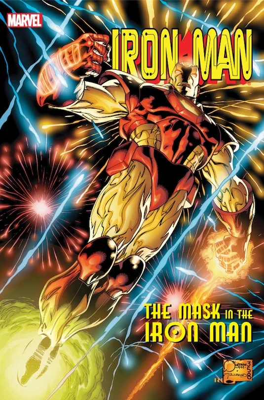 Masque Iron Man à couverture rigide dans l'intégrale Iron Man