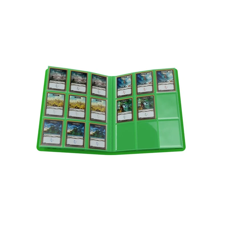 GAMEGENIC - CLASSEUR DÉCONTRACTÉ 18 PAQUETS - VERT