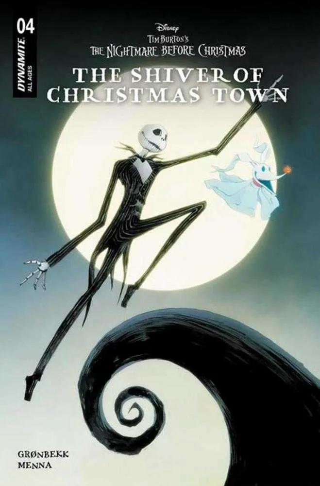 L'Étrange Noël de Monsieur Jack de Tim Burton : Le Frissons de la Ville de Noël #4 Couverture A Jae Lee