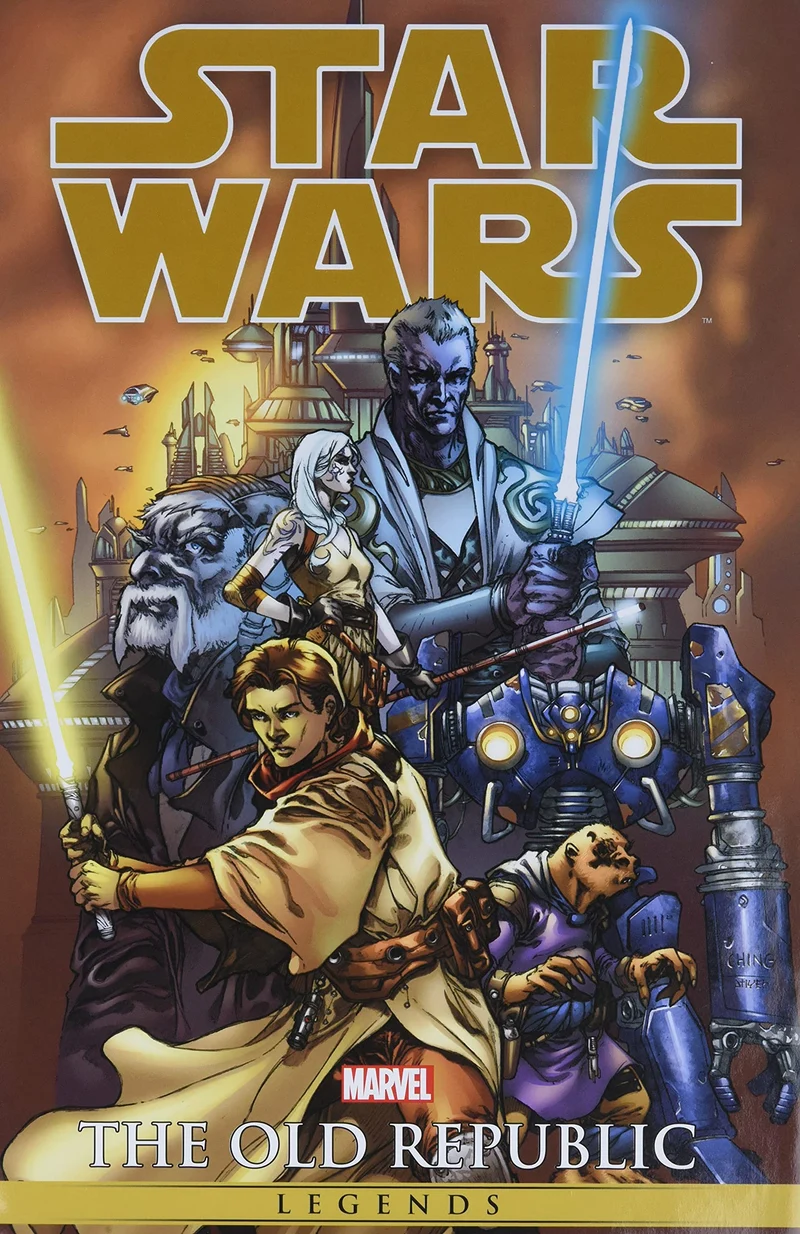 STAR WARS LEGENDS OLD REPUBLIC OMNIBUS COUVERTURE RIGIDE VOLUME 01 COUVERTURE CHING