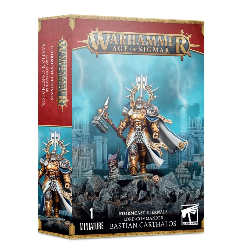 AOS BATTLETOME : STORMCAST ETERNALS, SEIGNEUR-COMMANDANT BASTIAN CARTHALOS