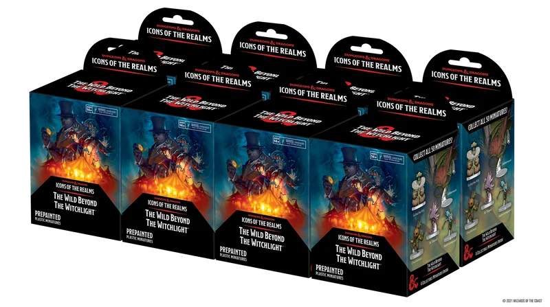 D&D ICONS 20 : AU-DELÀ DE LA LUMIÈRE DES SORCIÈRES, BRIQUE BST 8CT