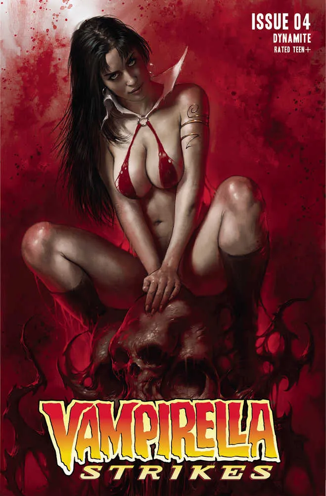 Vampirella Strikes #4 Couvre Un Parrillo