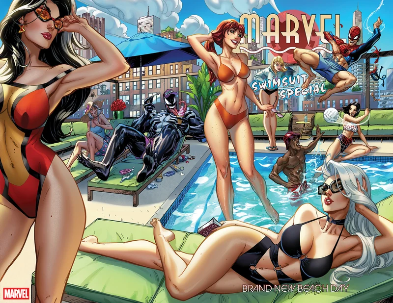 Marvel Swimsuit Special - Journée à la plage inédite #1 - Marvel Wraparound - 07/01/2026
