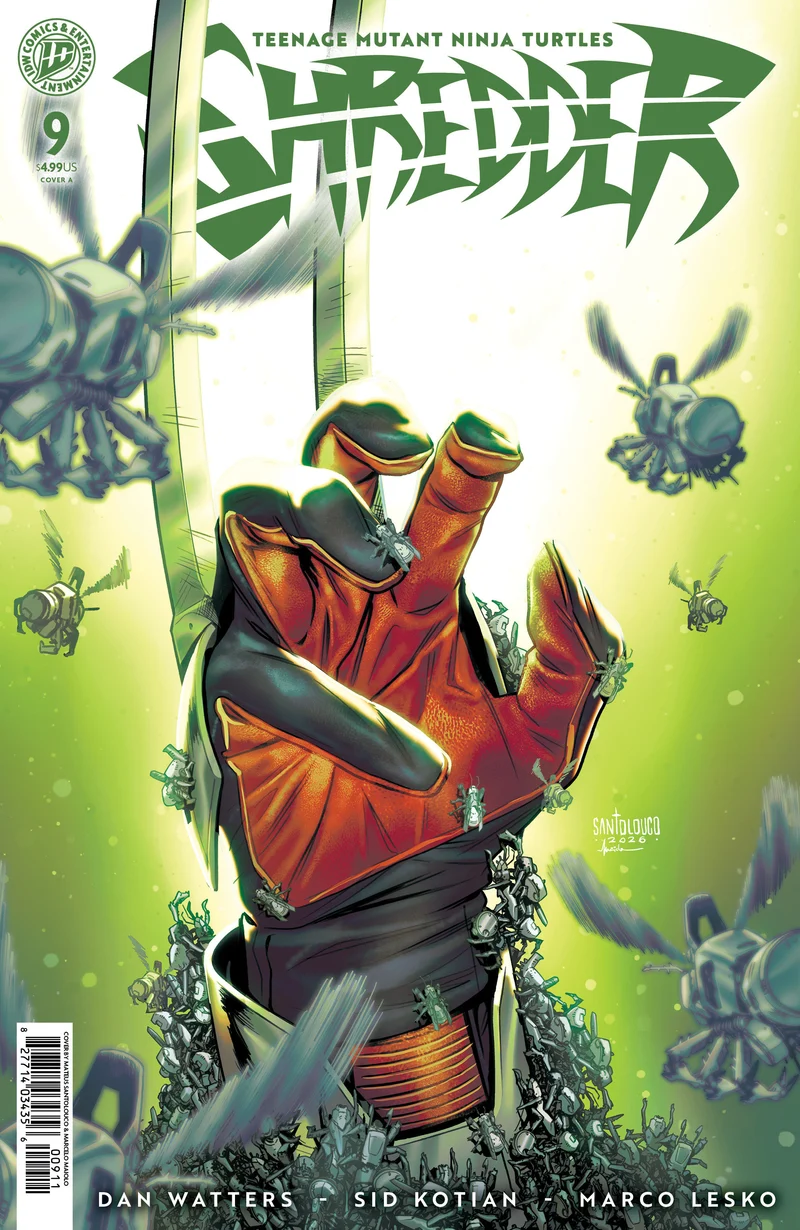 Tortues Ninja Shredder #9 IDW A Santolouco 06/24/2026