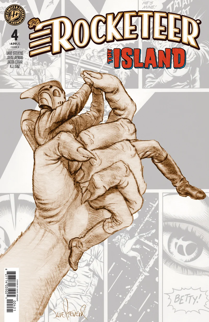 Le Rocketeer : L'Île #4 IDW B Stevens 24/06/2026