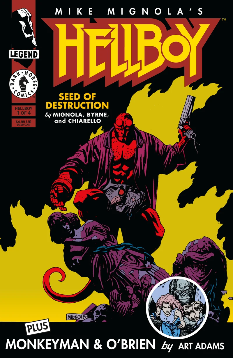 Hellboy Seed Of Destruction #1 Réimpression fac-similé Dark Horse A Mignola 07/01/2026