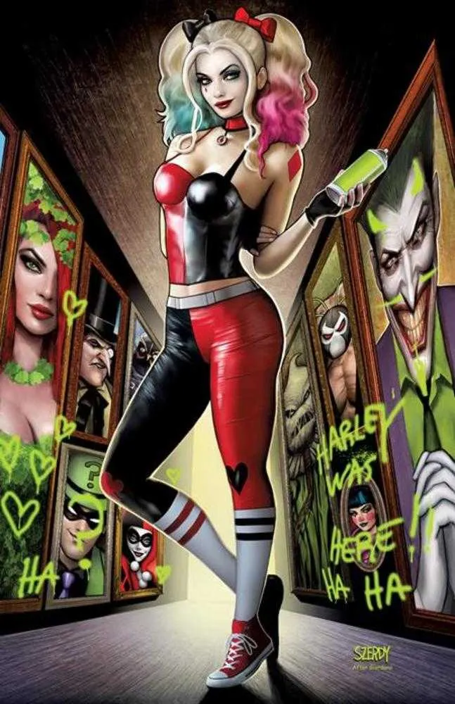 Harley Quinn 2022 Annual #1 (One Shot) Couverture B Nathan Szerdy Variante sur papier cartonné