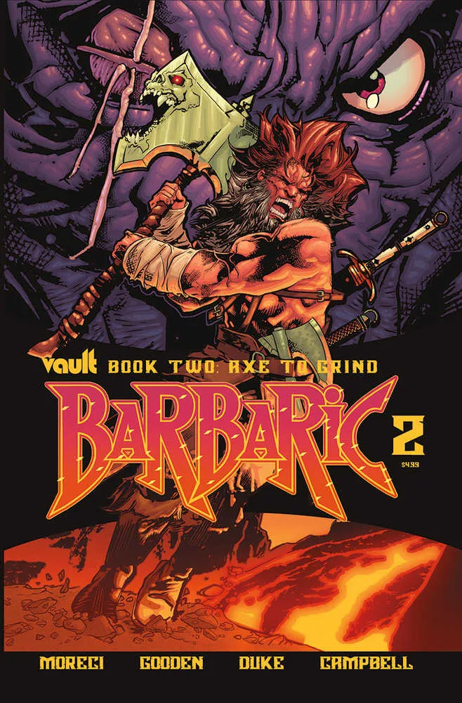 Barbaric Axe To Grind #2 Couverture A Gooden