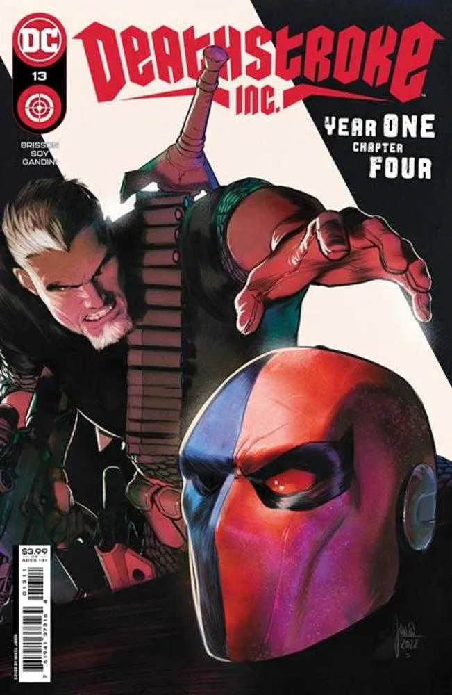 DeathStroke Inc #13 Couvre Un Mikel Janin