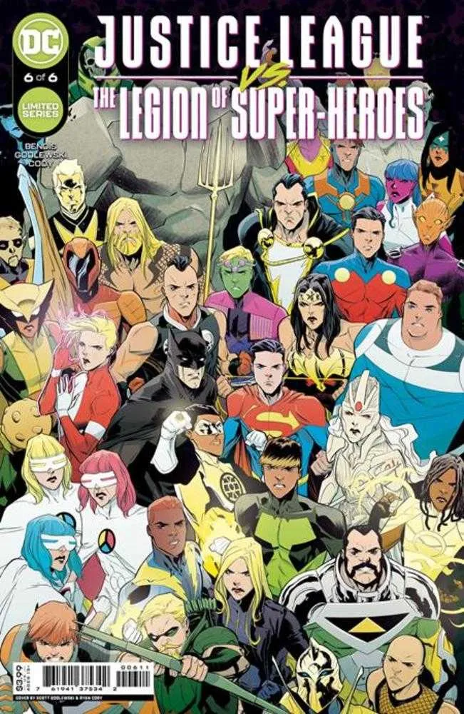 Justice League contre la Légion des Super-Héros #6 (sur 6) Couverture A Scott Godlewski