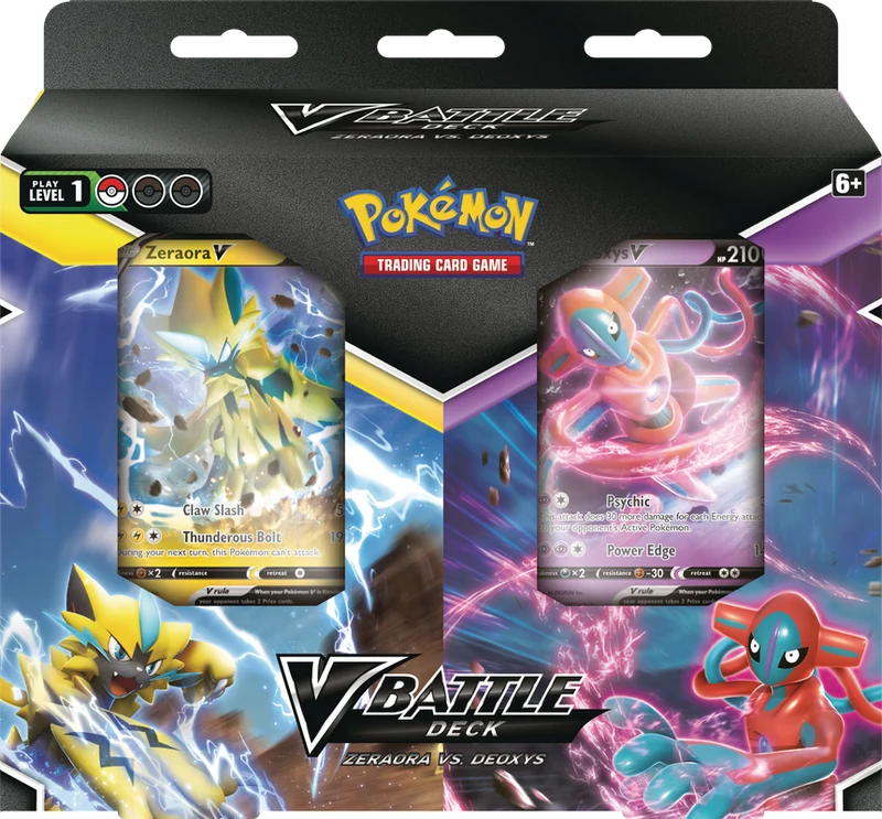 Deck de combat Pokémon V : Deoxys contre Zeraora