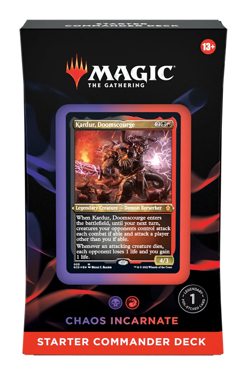 Decks de démarrage Magic Commander 2022