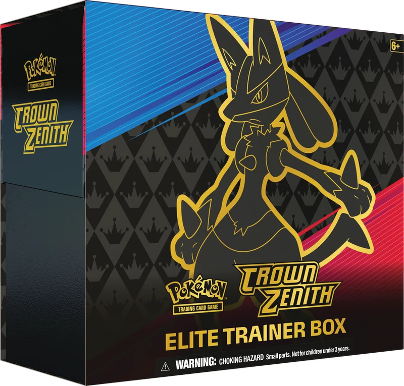 JCC POKÉMON : ÉPÉE ET SAUVE 12.5 - COFFRET D'ÉLITE DRESSEUR COURONNE ZÉNITH