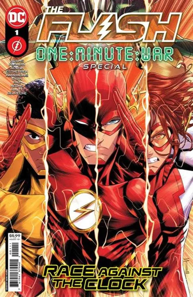 Flash One-Minute War Special #1 (One Shot) Couverture A Serg Acuna